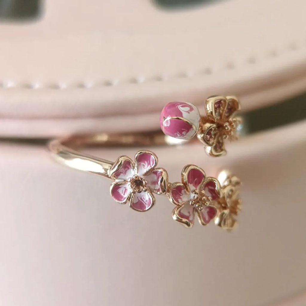 Peach Blossom Ring S925